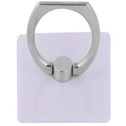 Budget Cellphone Ring & Stand White Unbranded